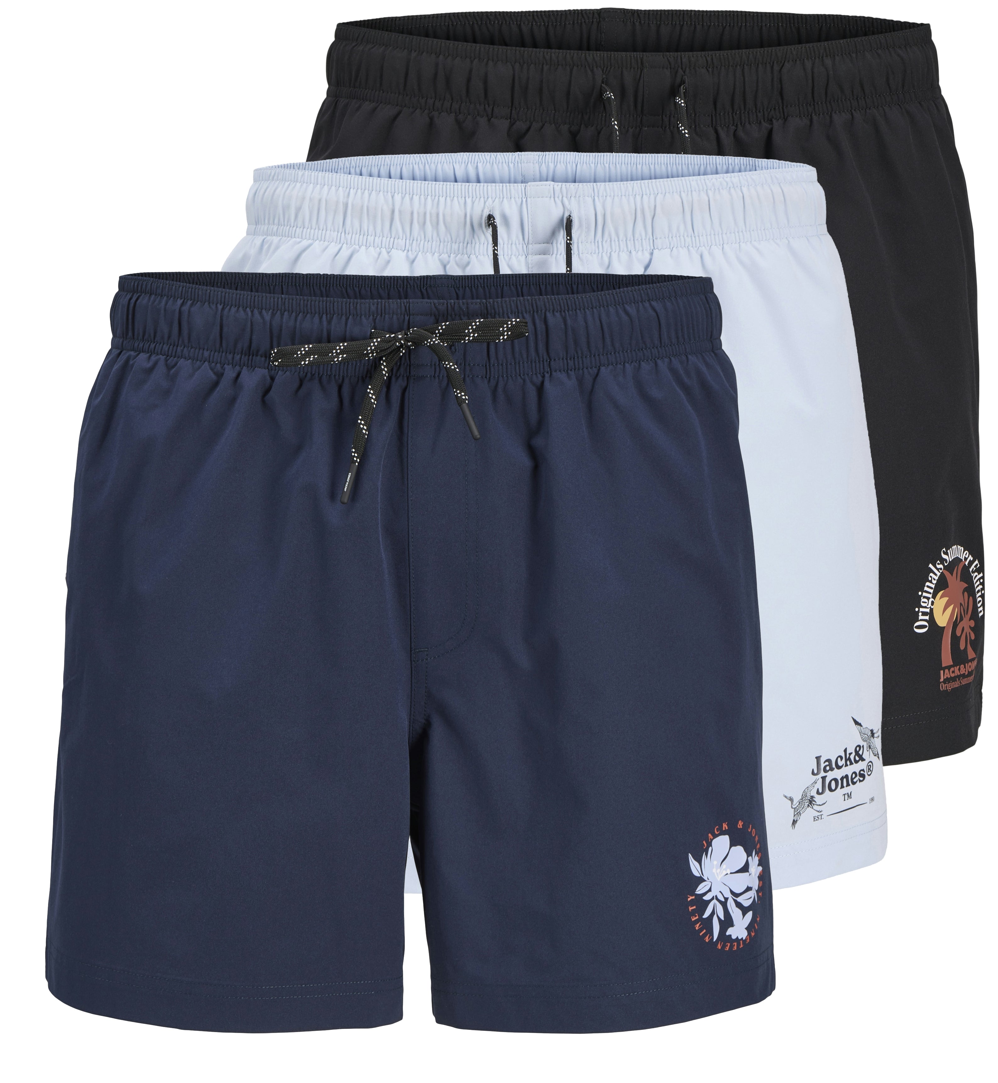 JACK & JONES Herren Jpstfiji Jjswim Solid Ly Sn Shorts